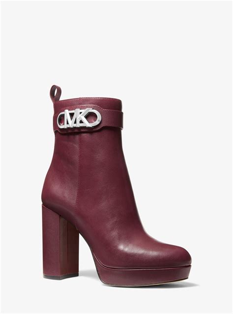 parker leather platform boot